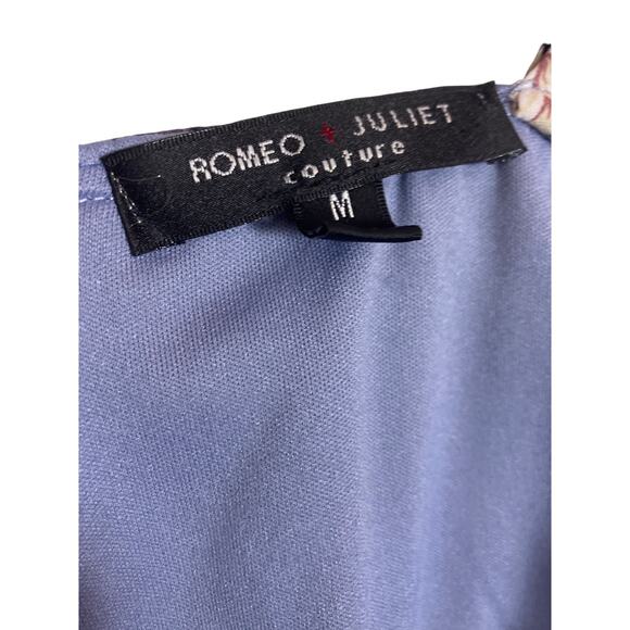 Romeo and Juliet Couture Purple Floral Maxi Dress Women's Medium - Picture 5 of 7